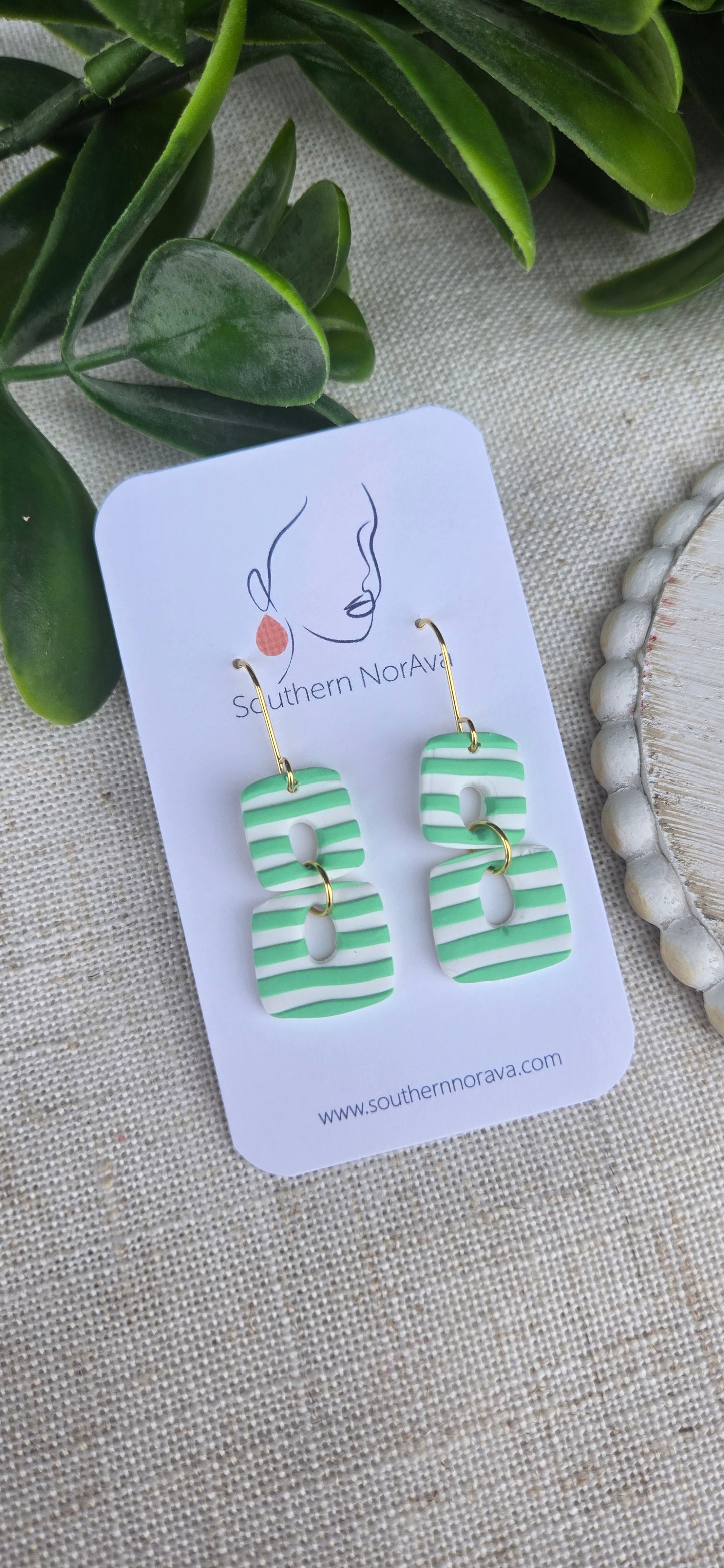Summer Stripes - Dainty Dangles - Multiple Options