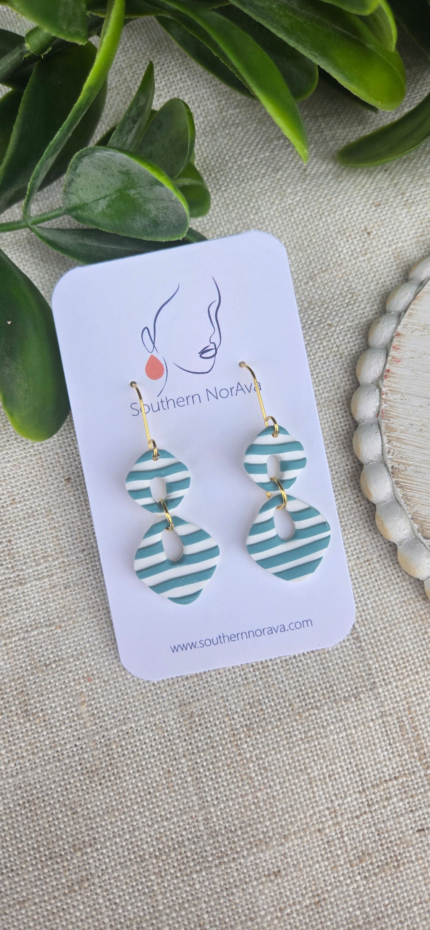 Summer Stripes - Dainty Dangles - Multiple Options