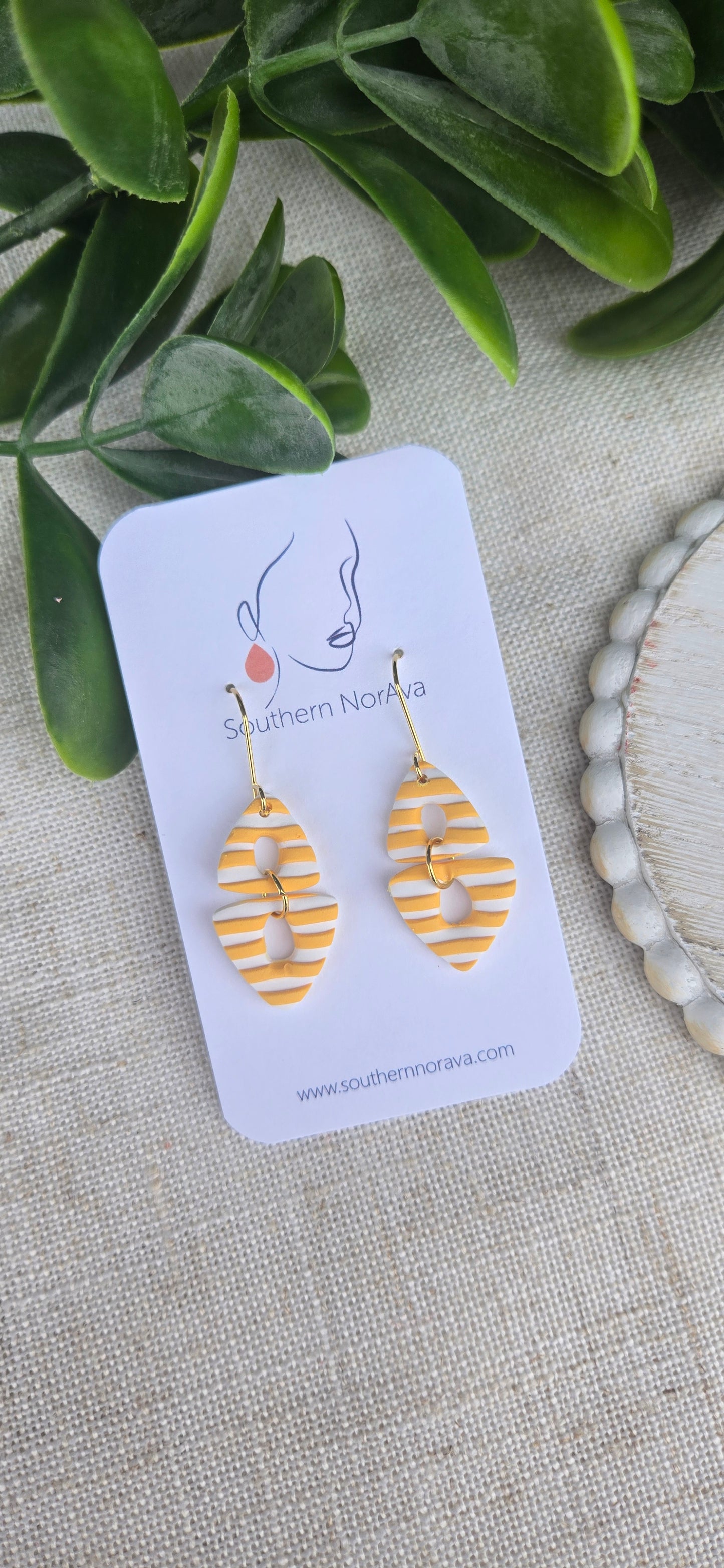 Summer Stripes - Dainty Dangles - Multiple Options