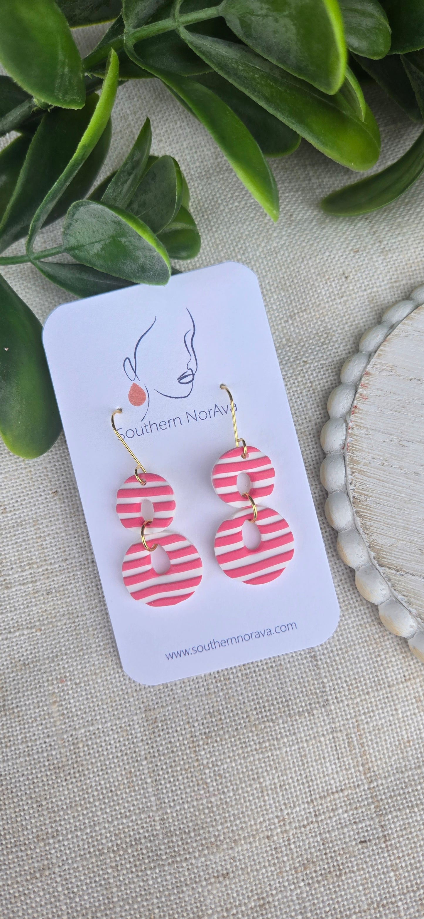 Summer Stripes - Dainty Dangles - Multiple Options