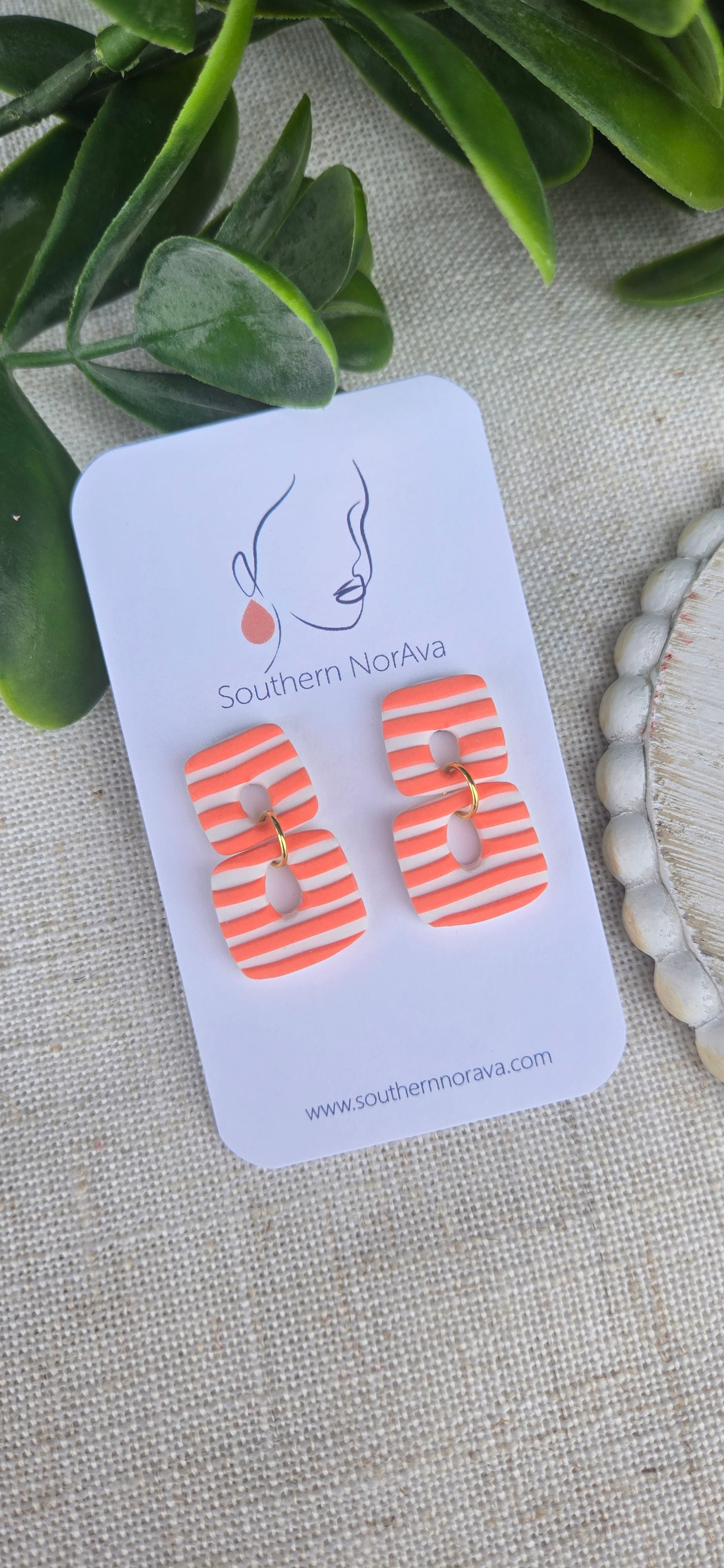 Summer Stripes - Dainty Dangles - Multiple Options