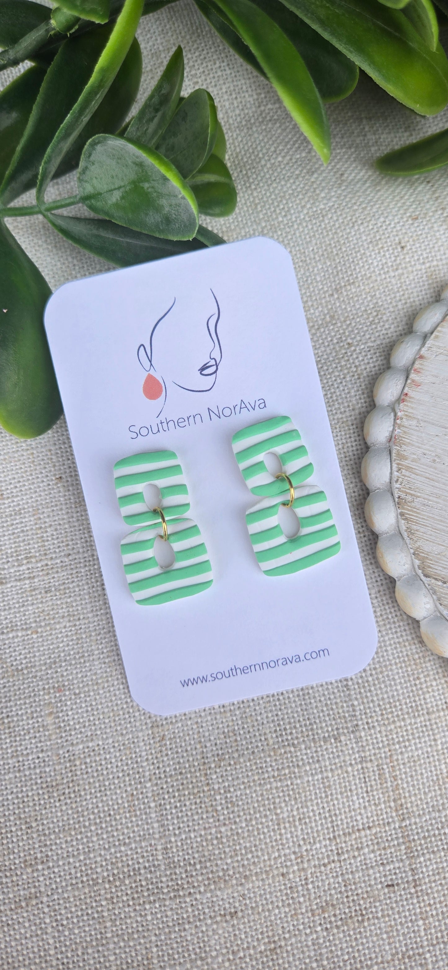 Summer Stripes - Dainty Dangles - Multiple Options