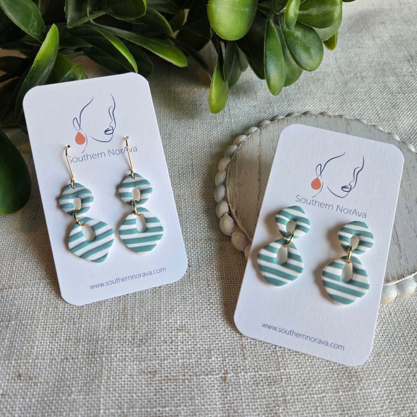 Summer Stripes - Dainty Dangles - Multiple Options