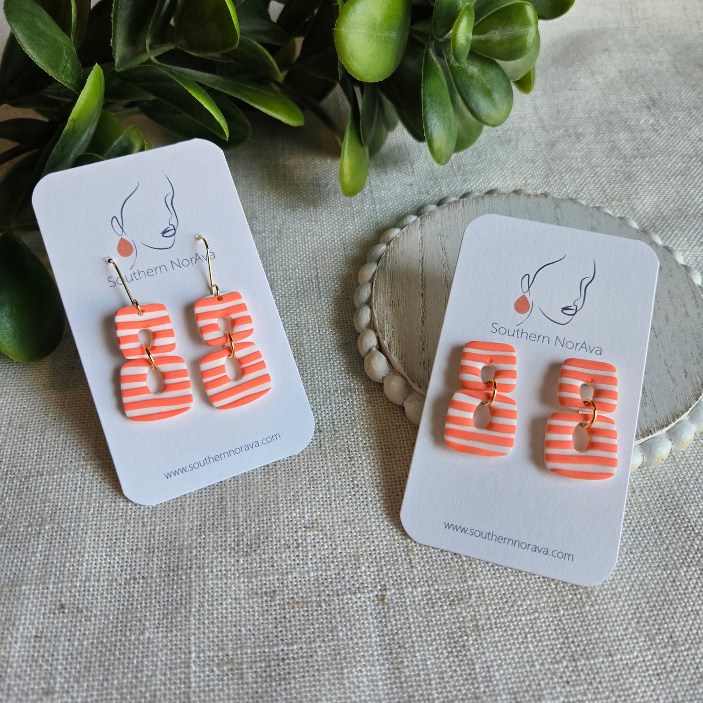 Summer Stripes - Dainty Dangles - Multiple Options
