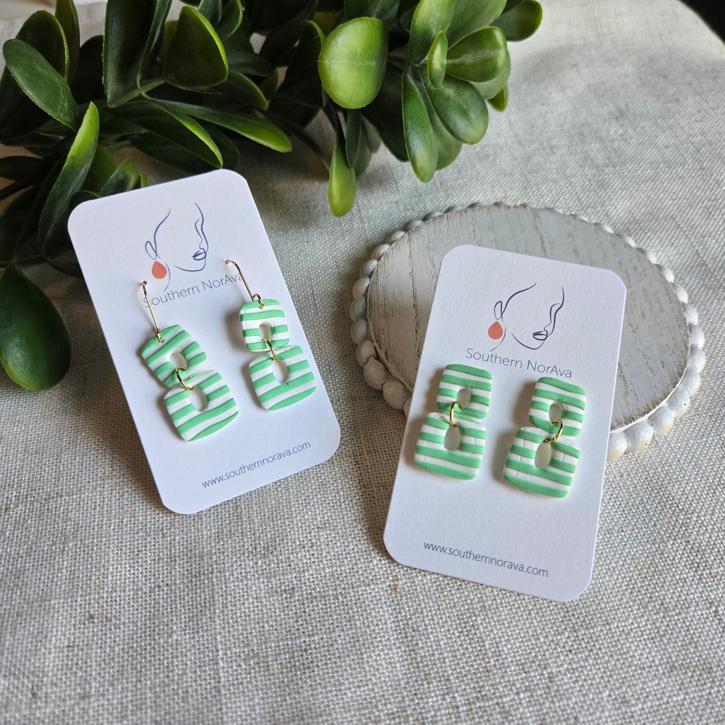 Summer Stripes - Dainty Dangles - Multiple Options