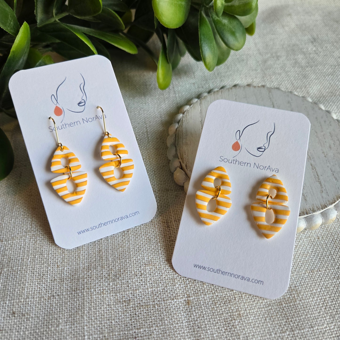 Summer Stripes - Dainty Dangles - Multiple Options