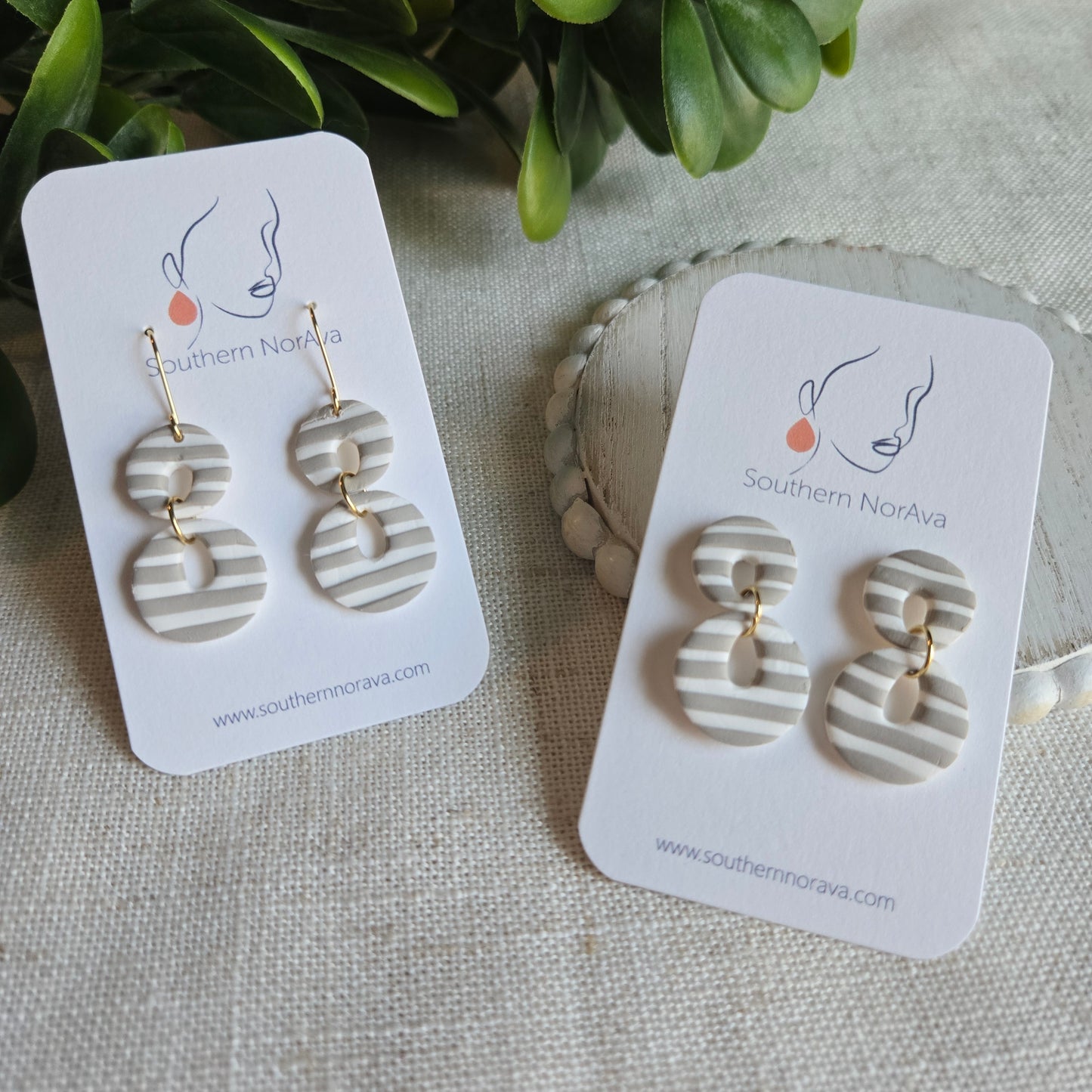 Summer Stripes - Dainty Dangles - Multiple Options