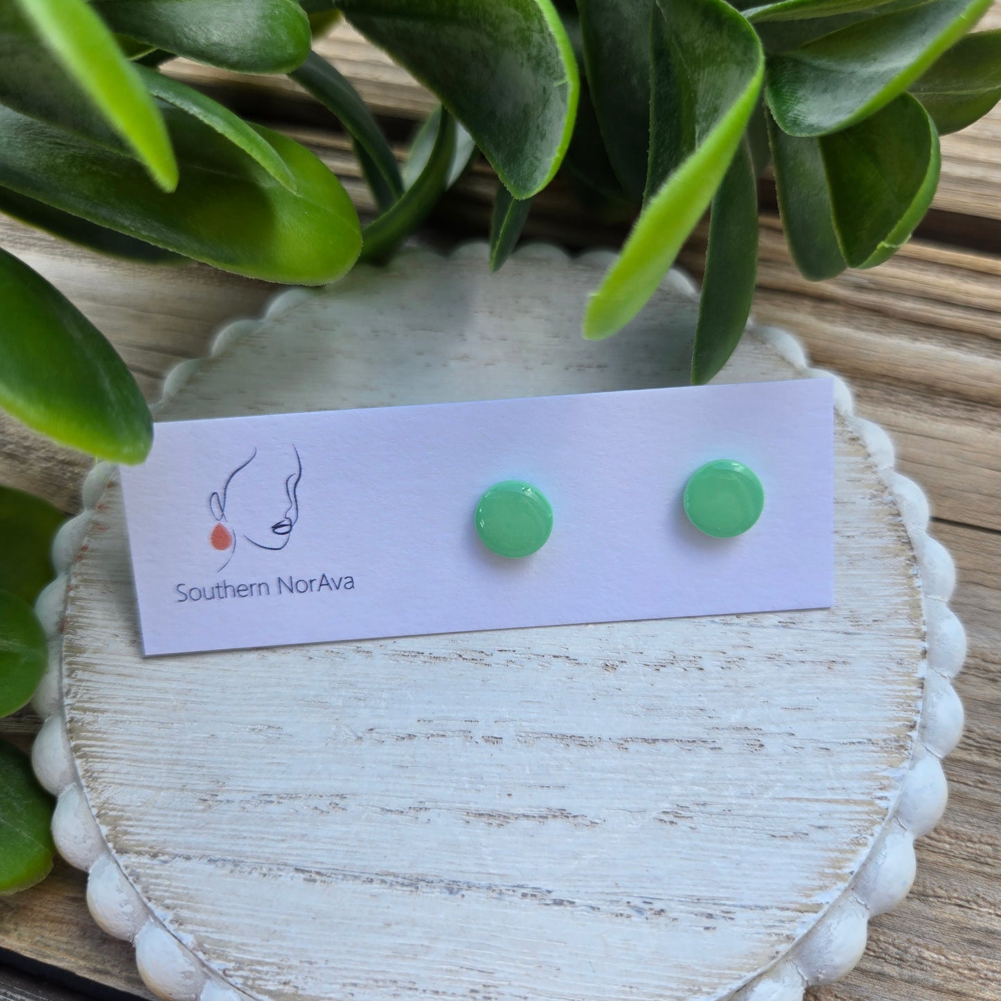 Clay Studs - Mini Circles - Paradise Found