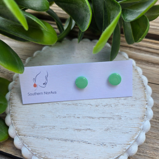 Clay Studs - Mini Circles - Paradise Found