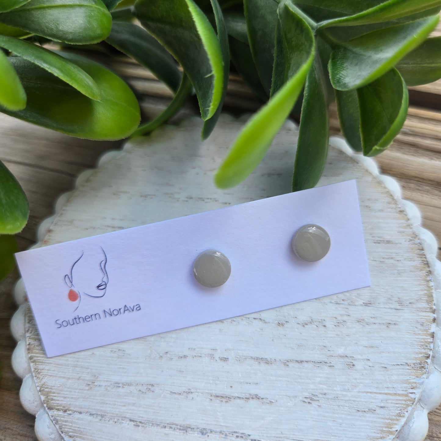 Clay Studs - Mini Circles - Paradise Found