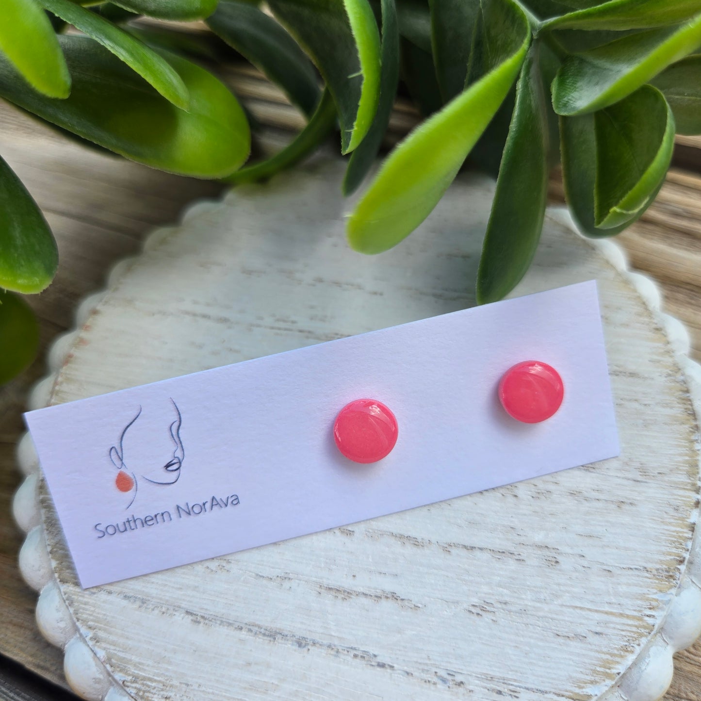 Clay Studs - Mini Circles - Paradise Found