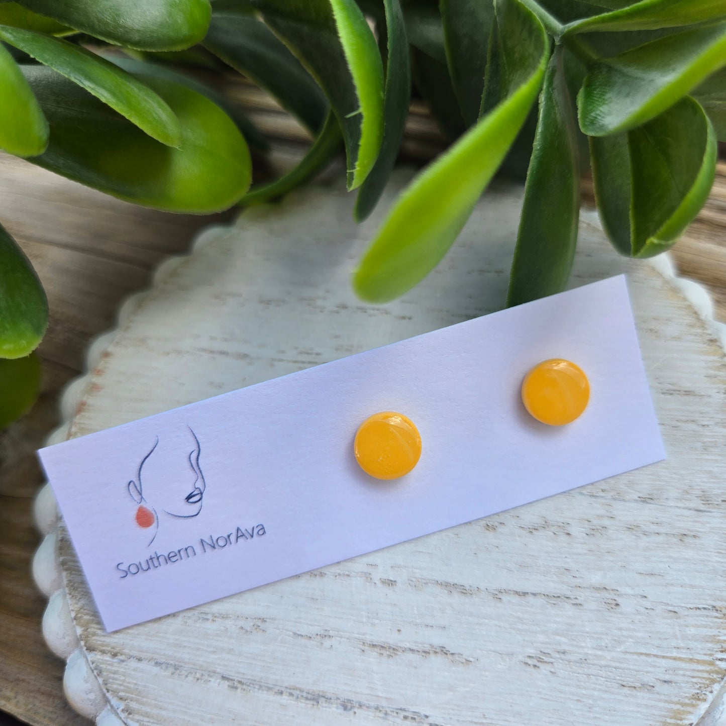 Clay Studs - Mini Circles - Paradise Found