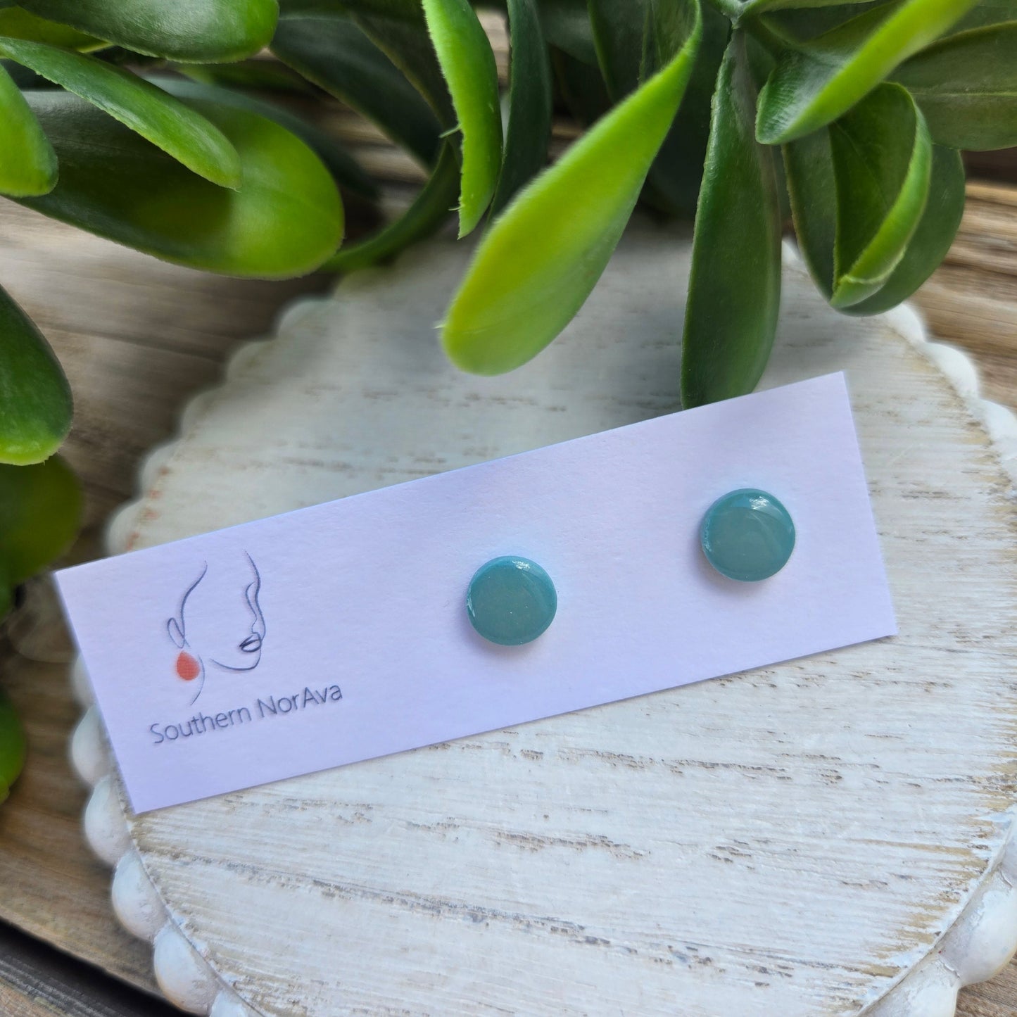 Clay Studs - Mini Circles - Paradise Found