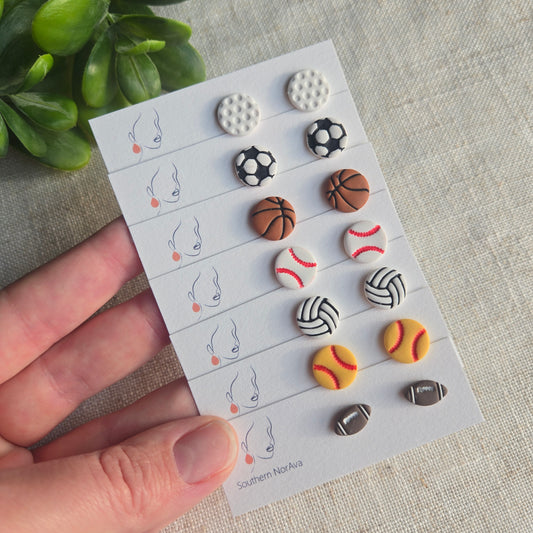 Sports Clay Stud - Multiple Sports