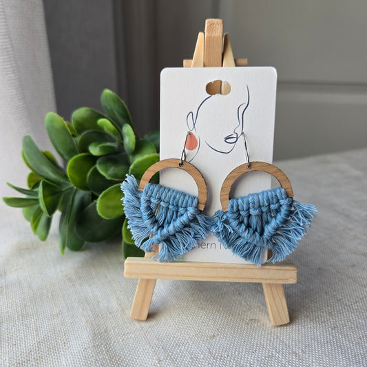 Miranda - Perfect Blue on Light Oak - RTS