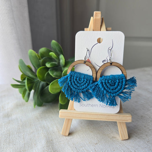 Sammie - Blue Raspberry on Light Oak - RTS