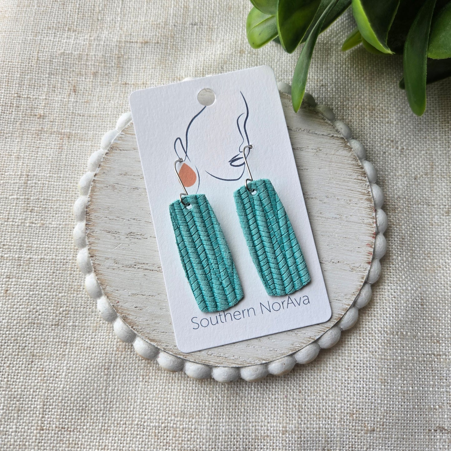 Textured Solids - Mint Palm - Mini JoJo