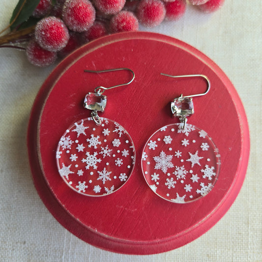 2025 Holiday - Acrylic - Snowflake Kates