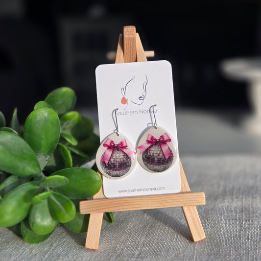 New Year's Collection - Clay - Silver Disco Ball