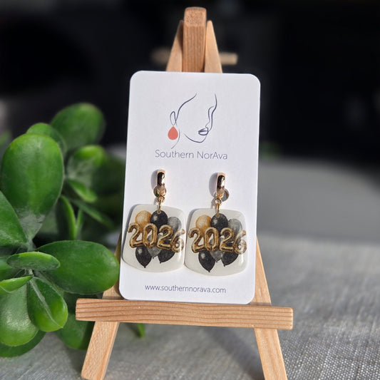 New Year's Collection - Clay - 2026 Dangles