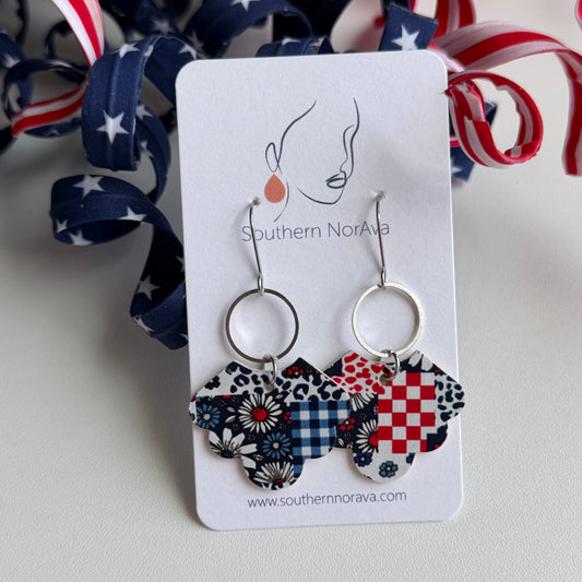 Summer Picnic - Patriotic Patchwork Mini Emily
