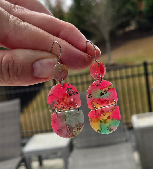 Summer Fun - Split Oval Drops