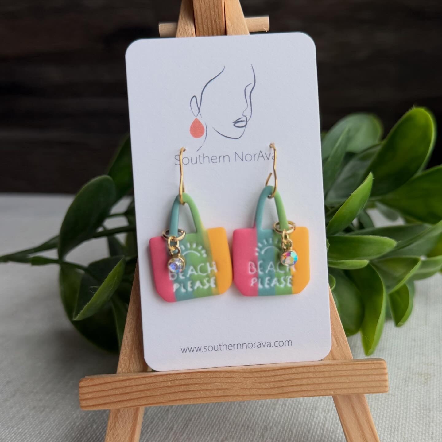 Beach Party - Beach Tote Dangles