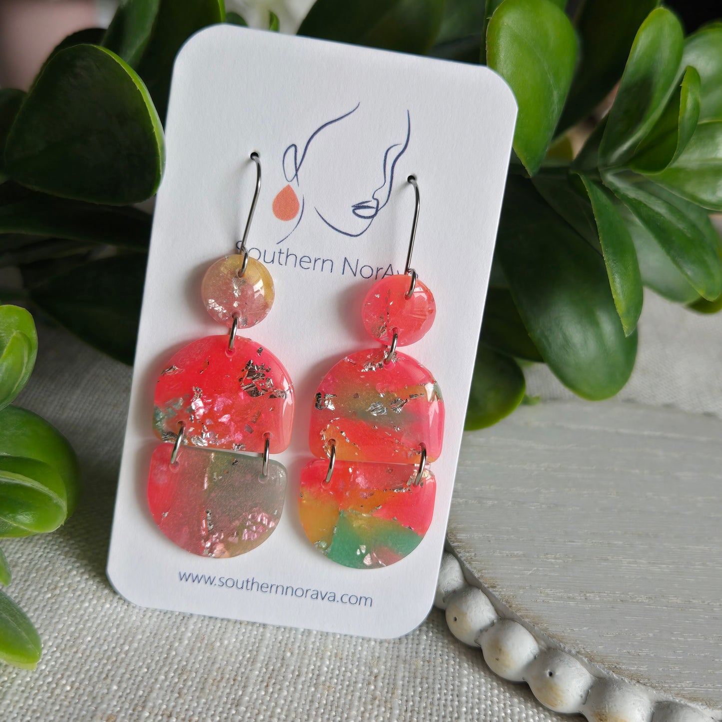 Summer Fun - Split Oval Drops