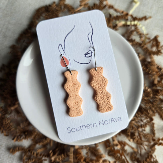 Clay - Squiggle - Peach
