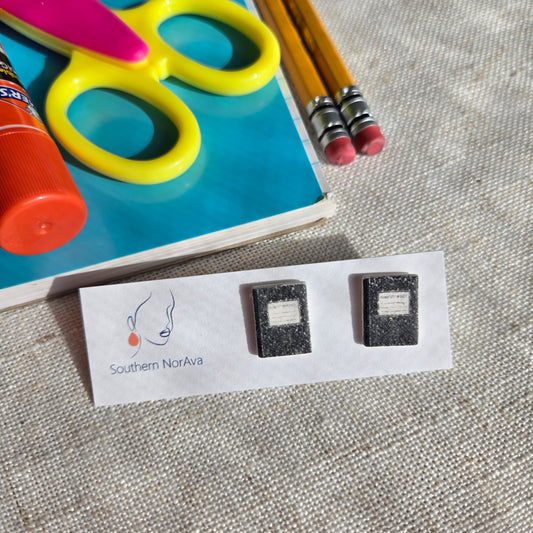Back To School - Notebook Studs