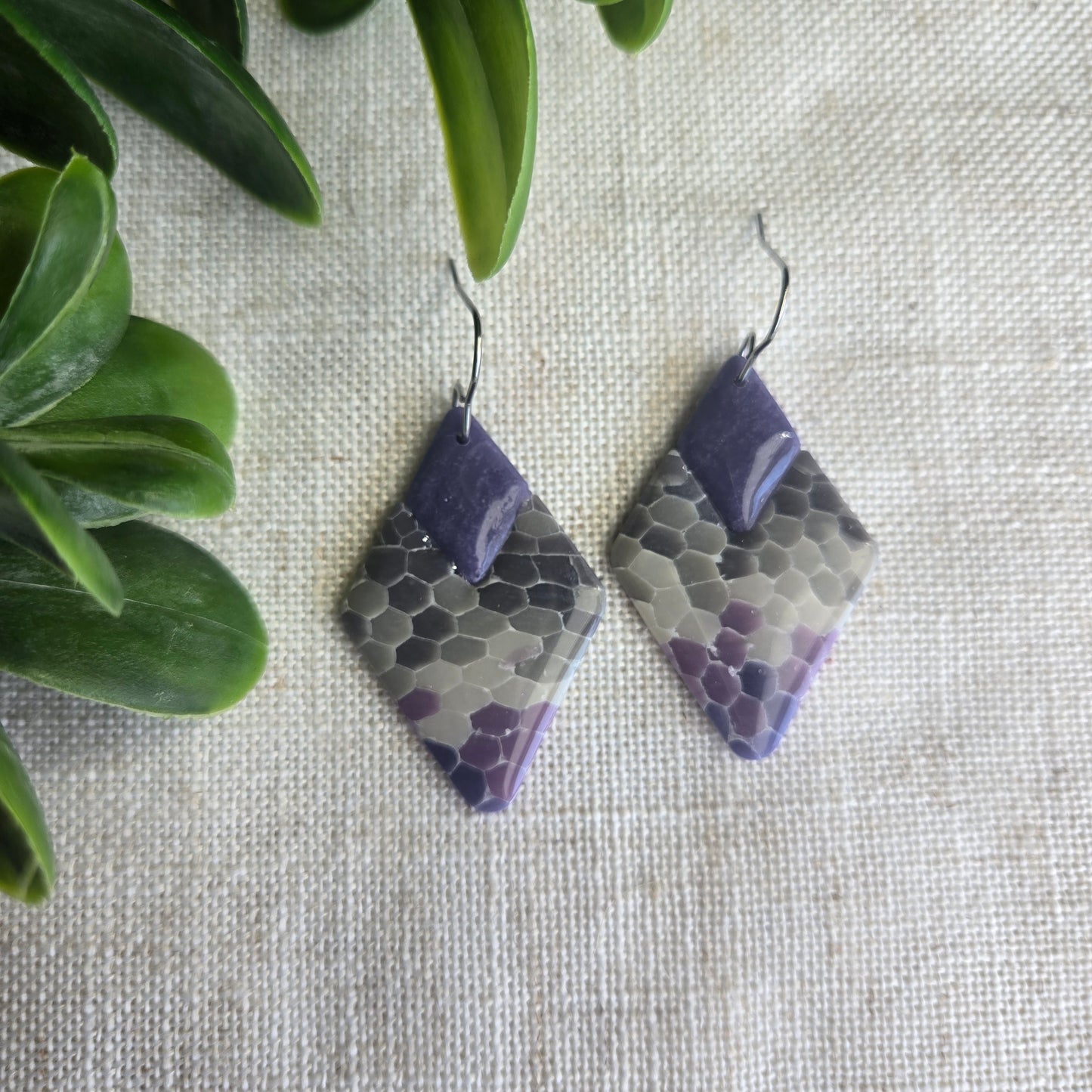 Purple-Gray Ombre Slab - Multiple Options