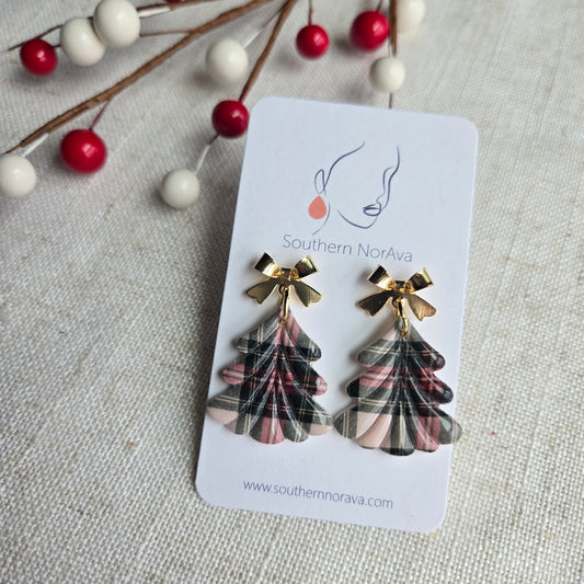 2025 Holiday - Clay - RL Plaid Trees