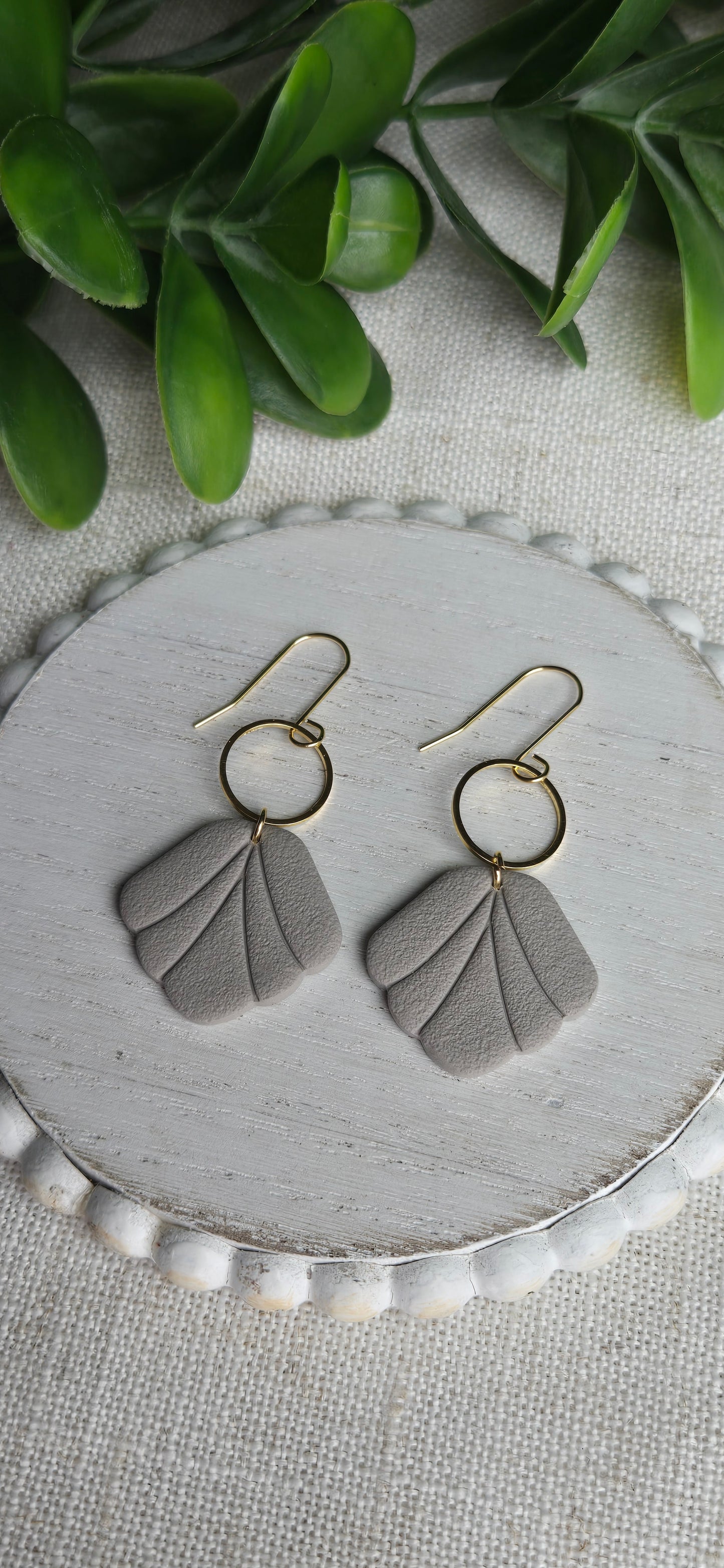 Spring Seashell Drops - Multiple Color and Hardware Options