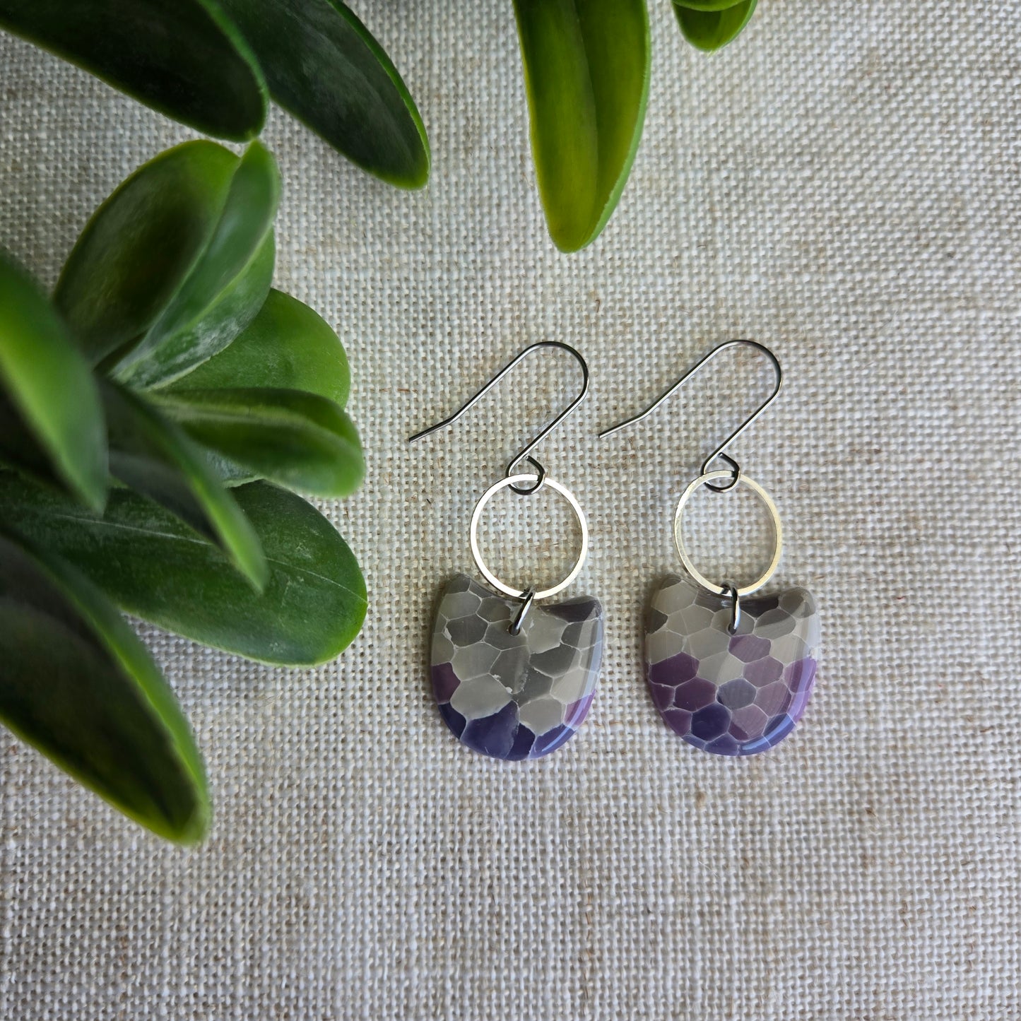 Purple-Gray Ombre Slab - Multiple Options