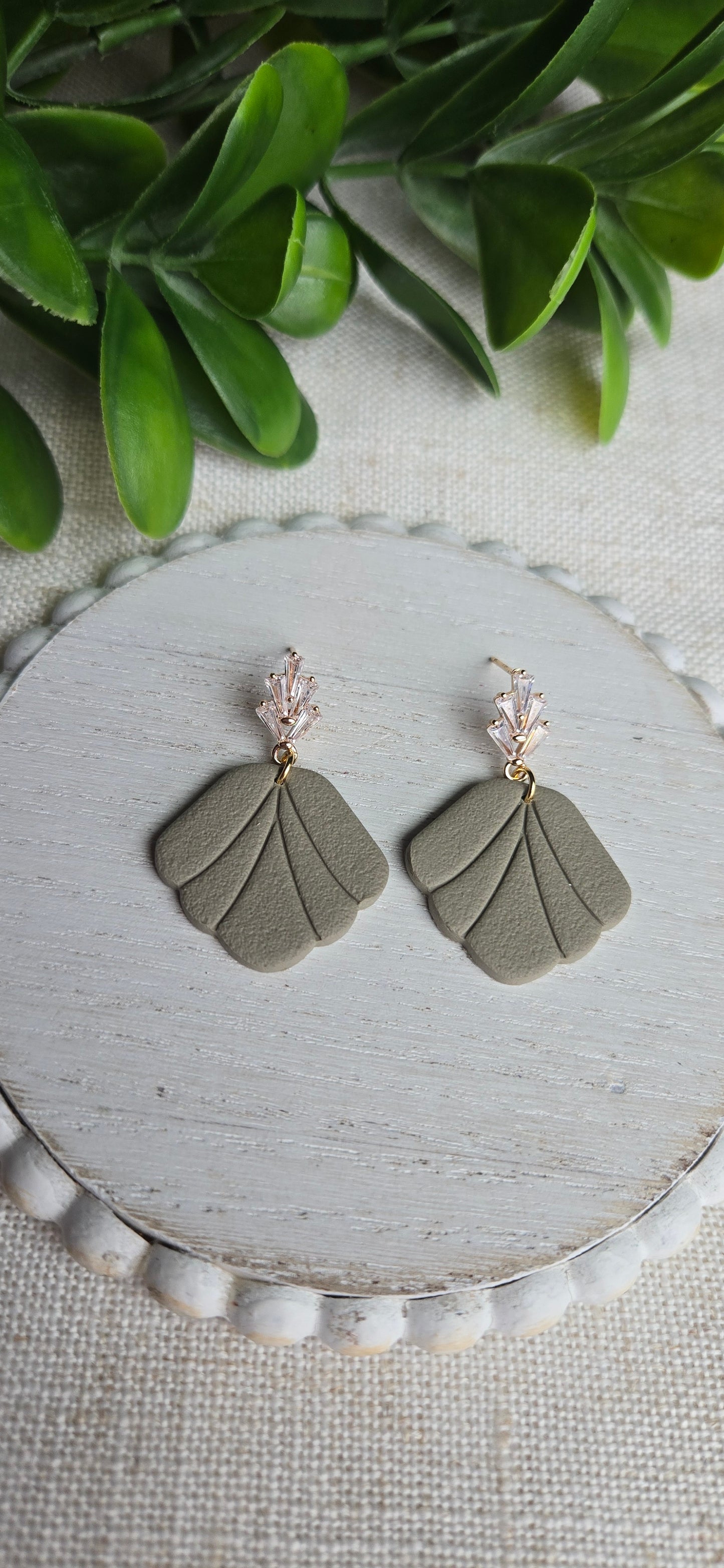 Spring Seashell Drops - Multiple Color and Hardware Options