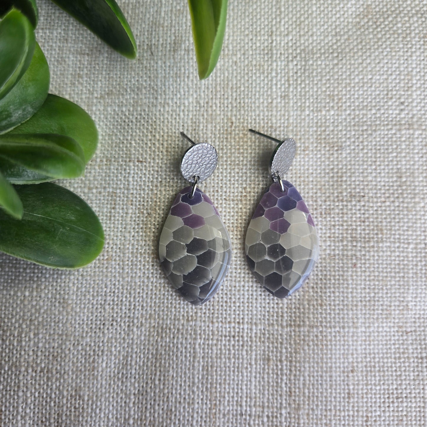 Purple-Gray Ombre Slab - Multiple Options