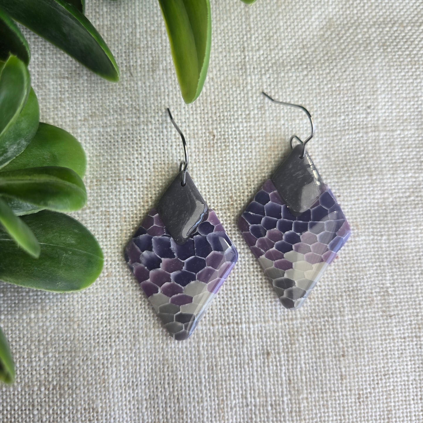 Purple-Gray Ombre Slab - Multiple Options