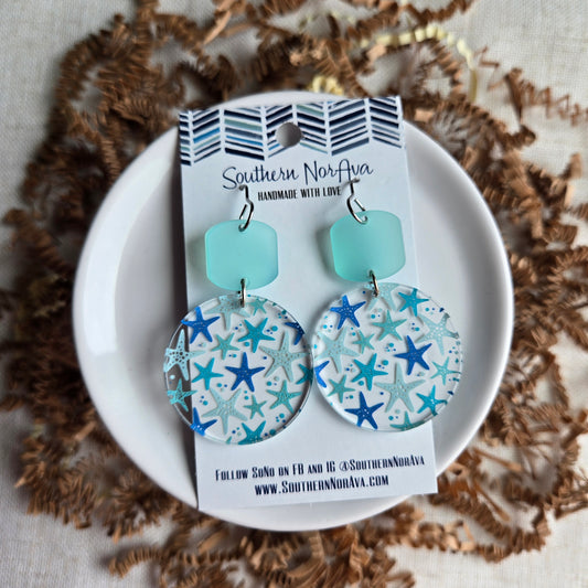 Acrylic Dangles - Starfish