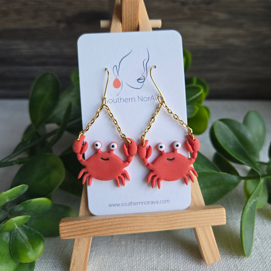 Beach Party - Crab Dangles