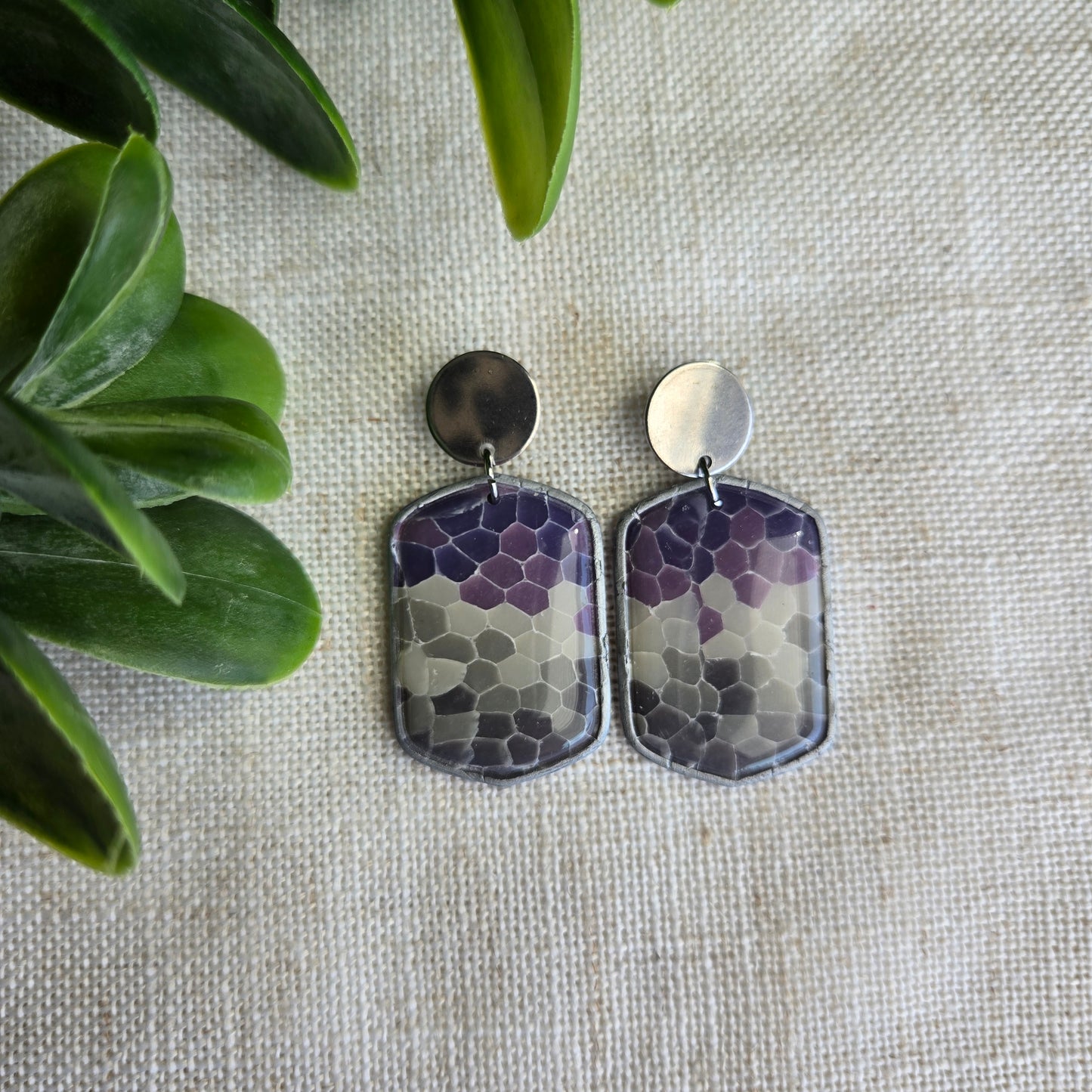 Purple-Gray Ombre Slab - Multiple Options