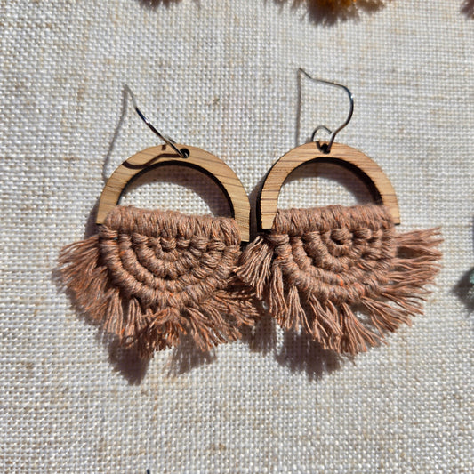 Sammie - Rose Gold on Light Oak - RTS