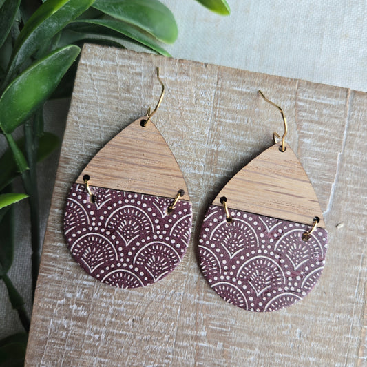 Bethany - Wine Boho Arches