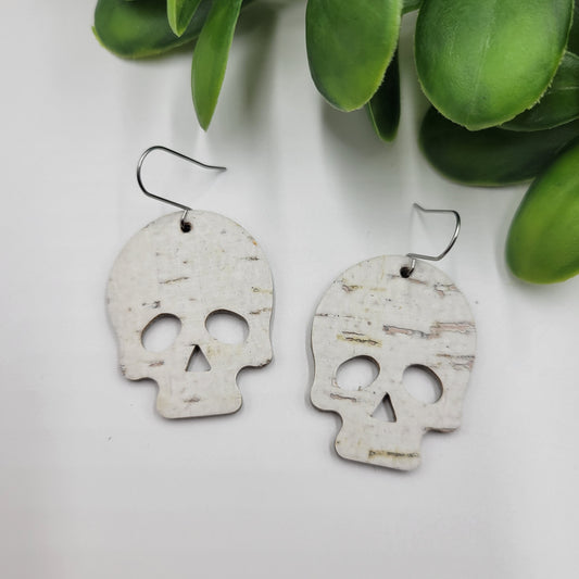 Skulls - White Cork