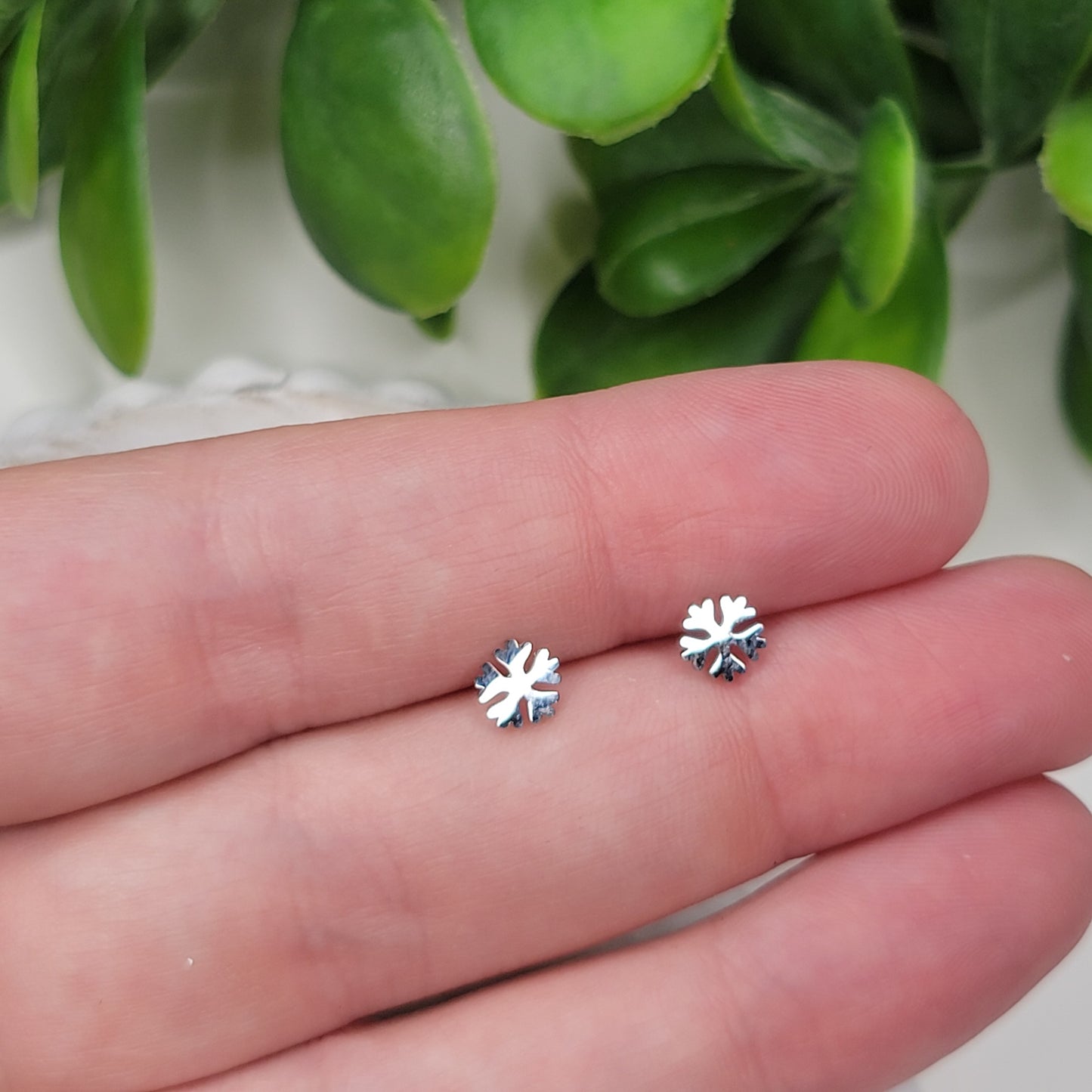 Holiday 2024 - Micro Stainless-Steel Stud - Snowflake