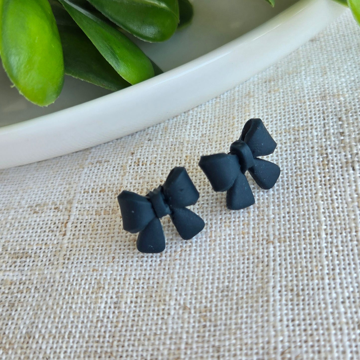 Cozy Flannel - Bow Studs