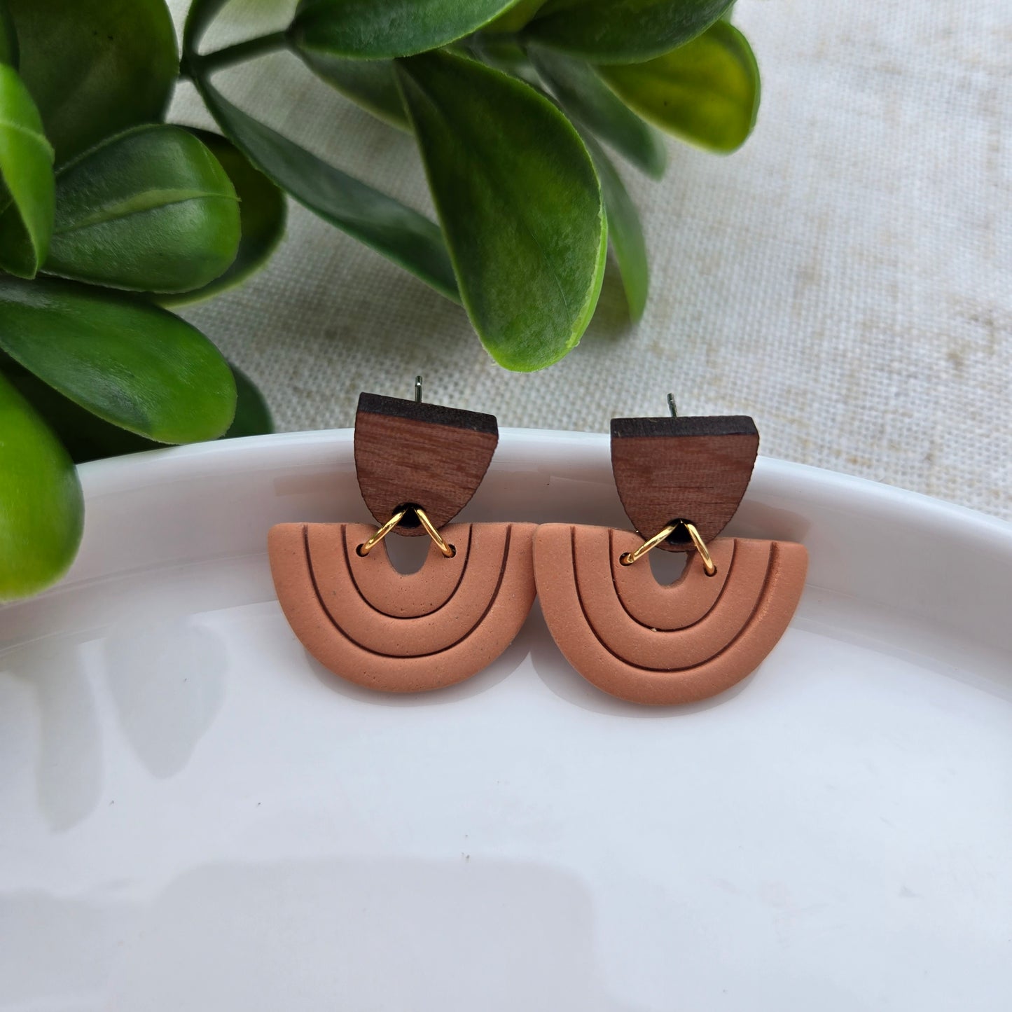 Clay Horseshoe Studs - Multiple Colors