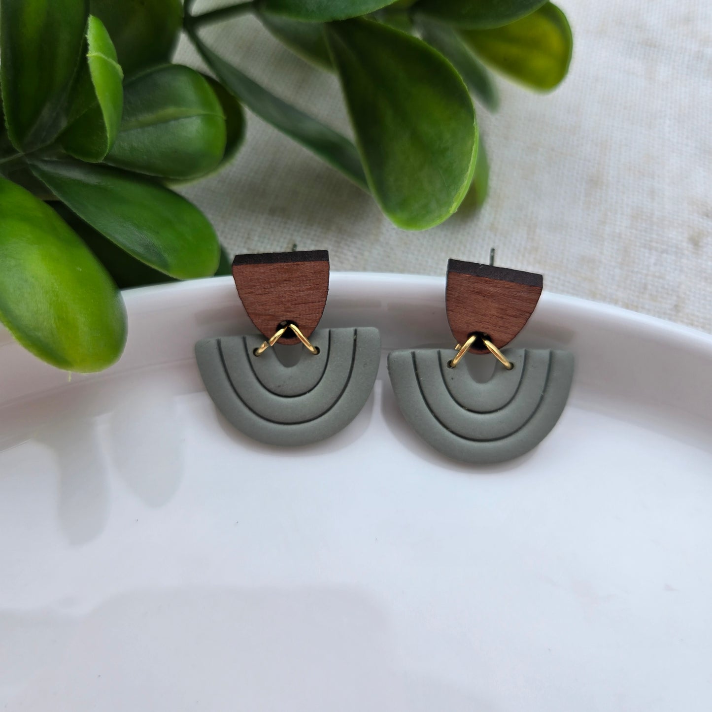 Clay Horseshoe Studs - Multiple Colors