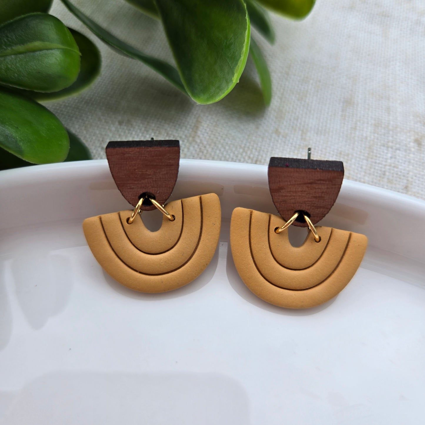 Clay Horseshoe Studs - Multiple Colors