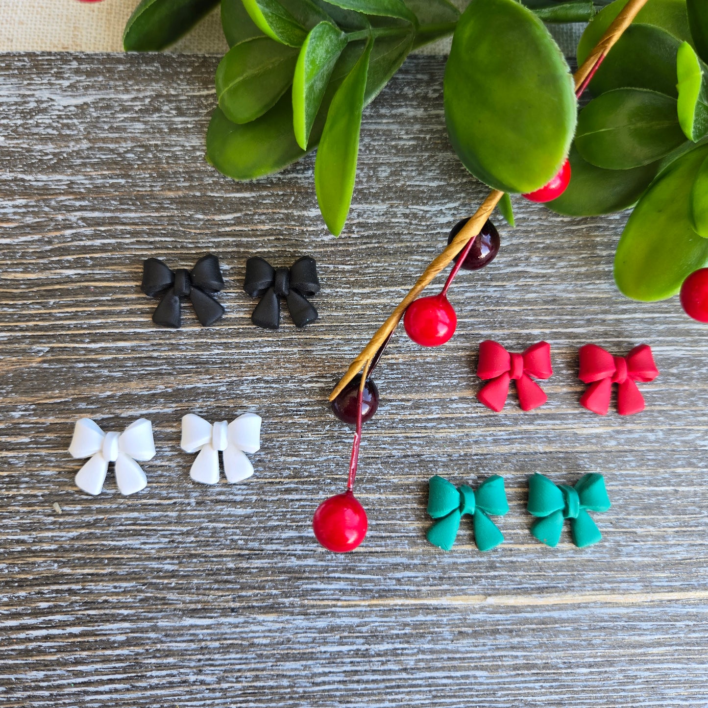 Holiday 2024 - Bow Studs (Multiple Colors)