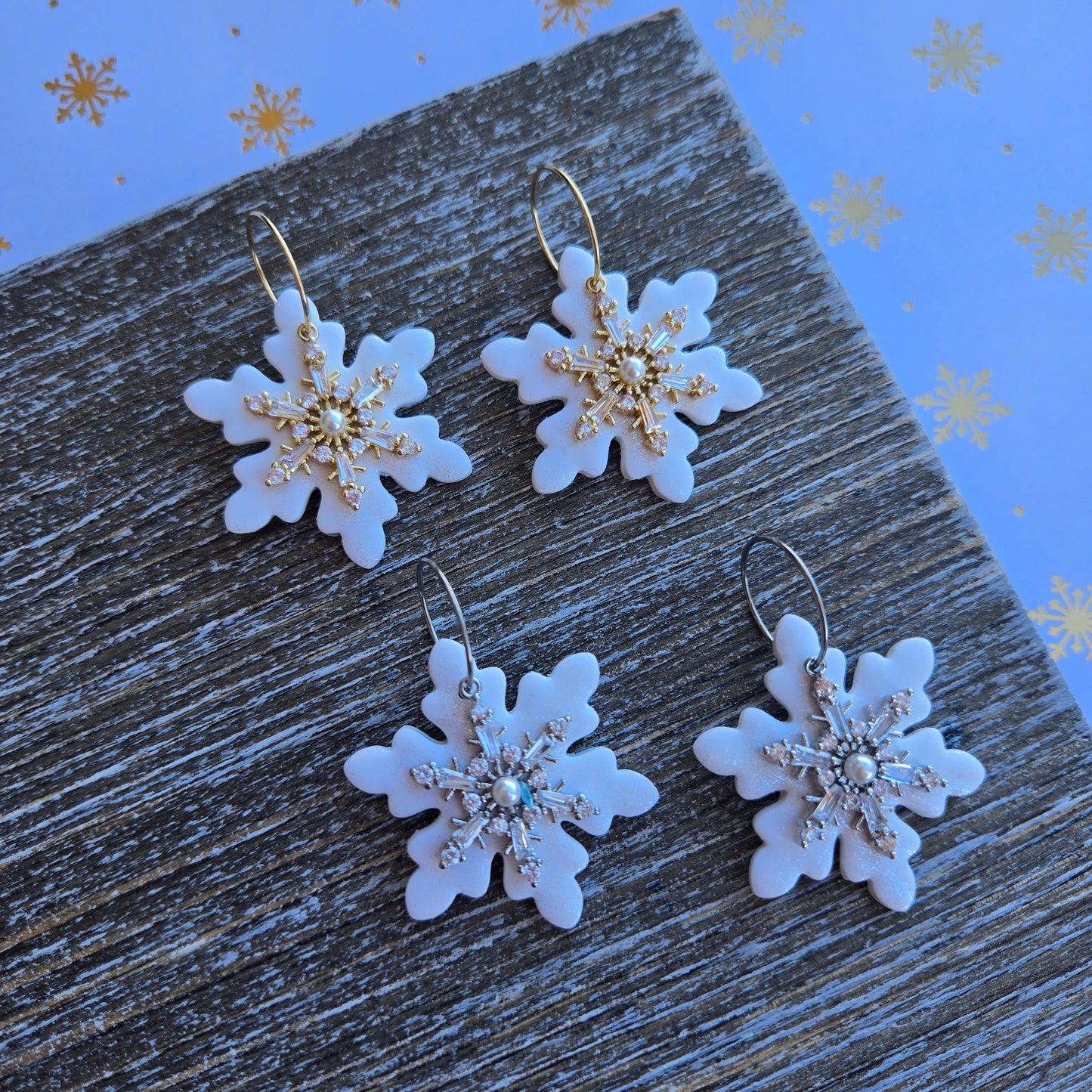 Holiday 2024 - Snowflake Hoops